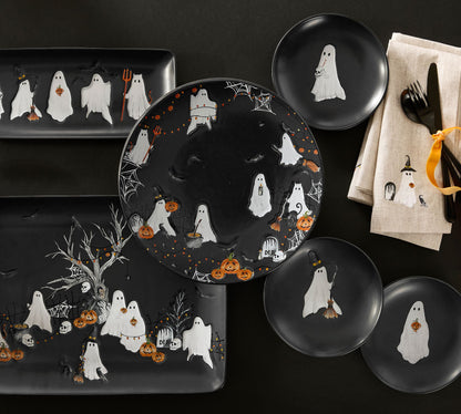 Scary Squad Stoneware Dinner Plates - Set of 4