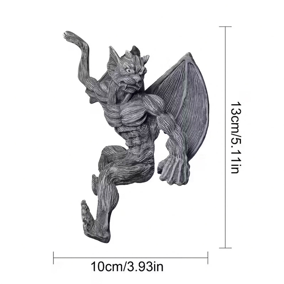 Mythical Garden Guardians – Dragon Lantern & Gargoyle Statue